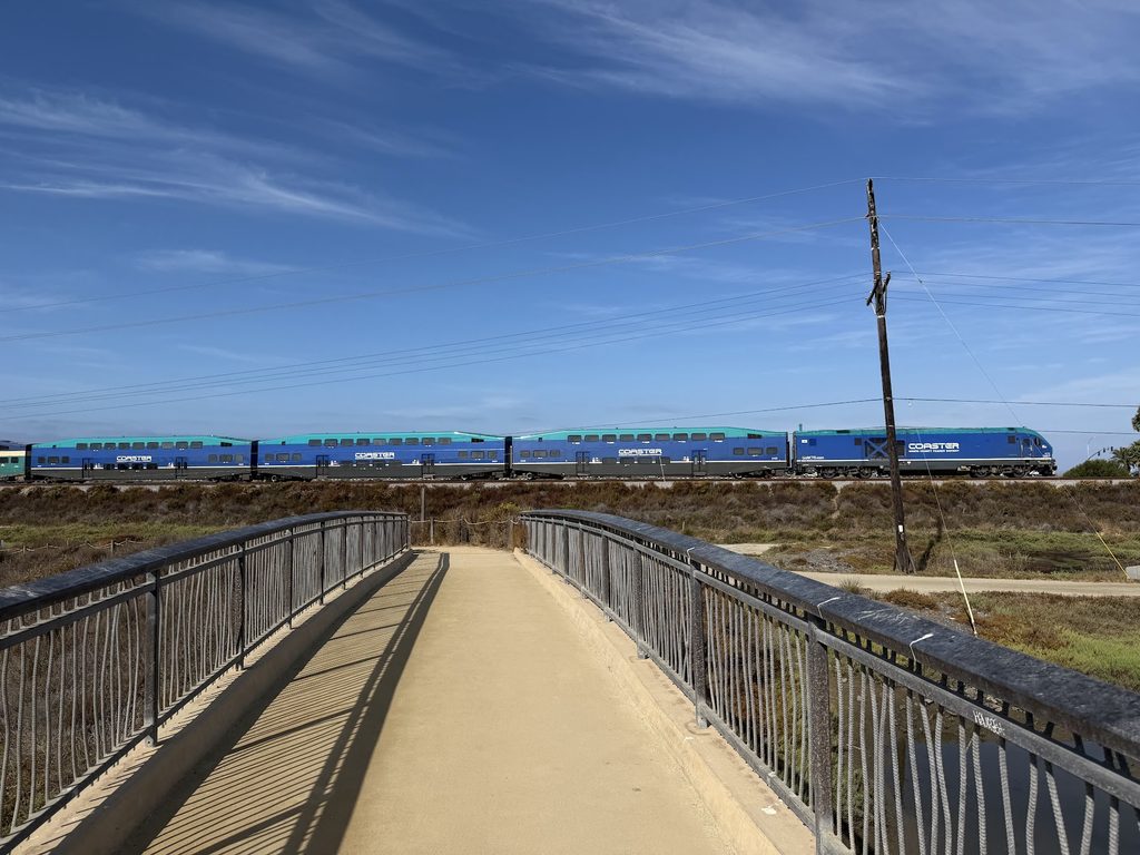 Coastal Rail Trail in Solana Beach, California
